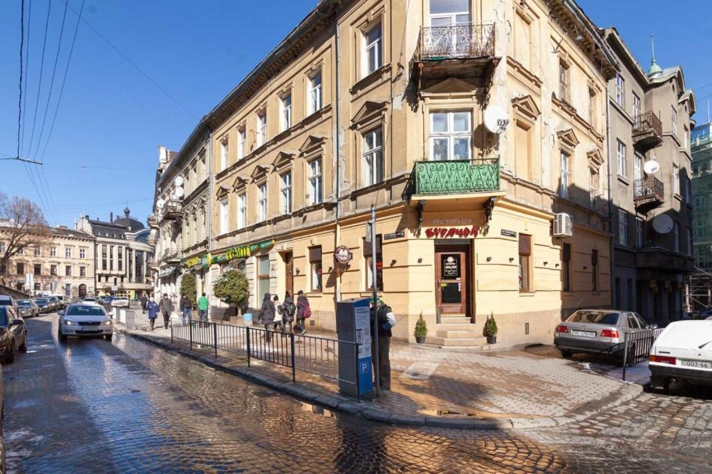 Три Кімнати Вулиця Грушевського 9 Центр Міста Львів Apartment Exterior foto